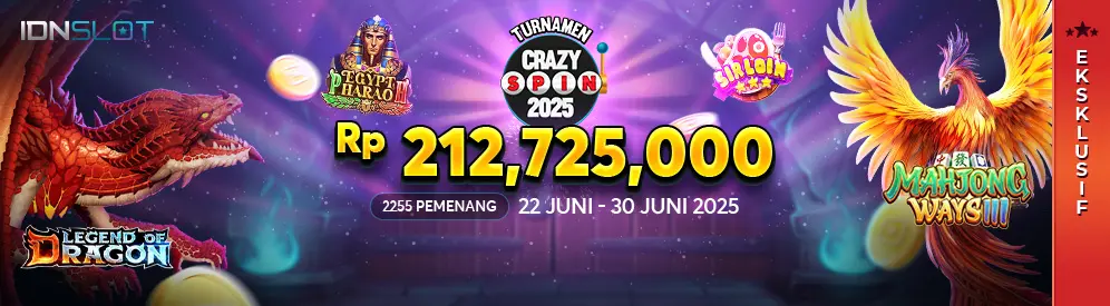 Turnamen Crazy Spin 2025